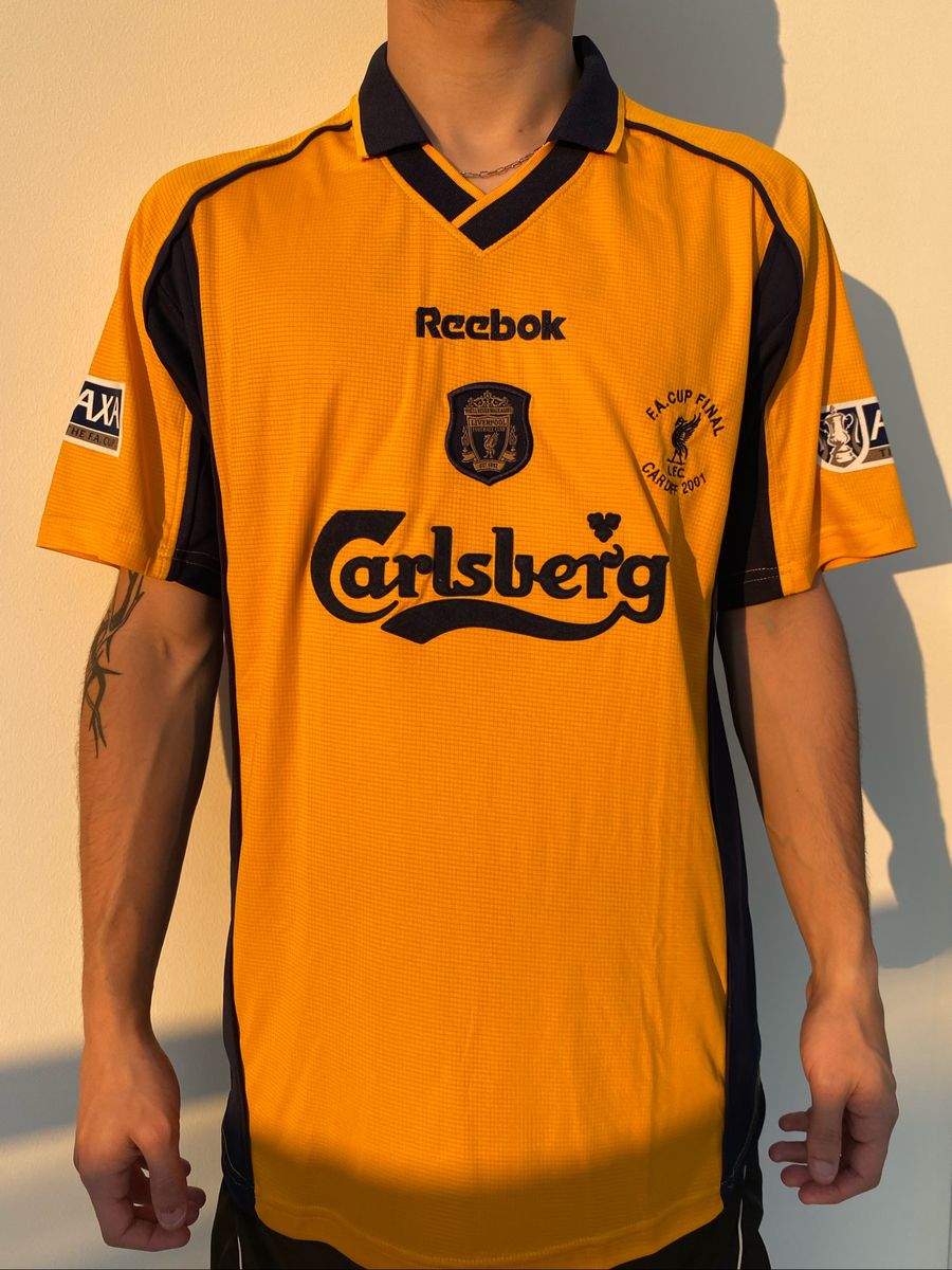 Camiseta do Liverpool Owen 2000/01 | Camiseta Masculina Reebok