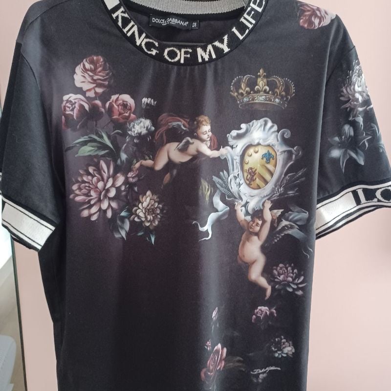 Camiseta dolce 2024 gabbana king