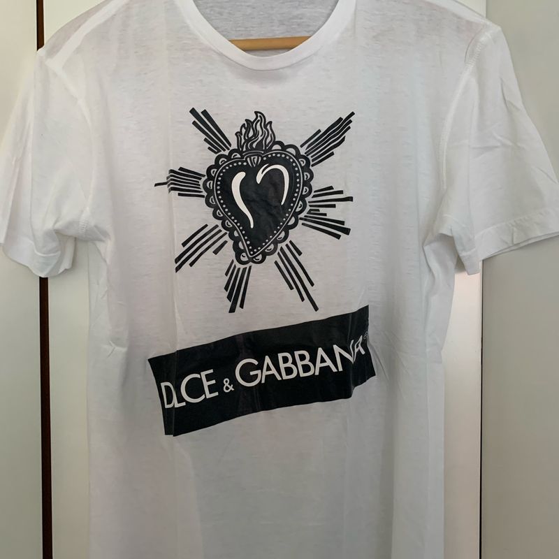 Camiseta D&g Ropa Polera Dolce Gabbana Hombre Camiseta Dolce &Amp
