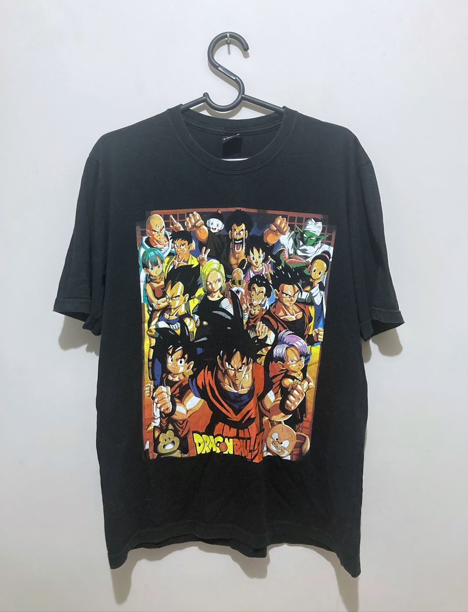 Camiseta Masculina Dragon Ball Majin Boo - Preto