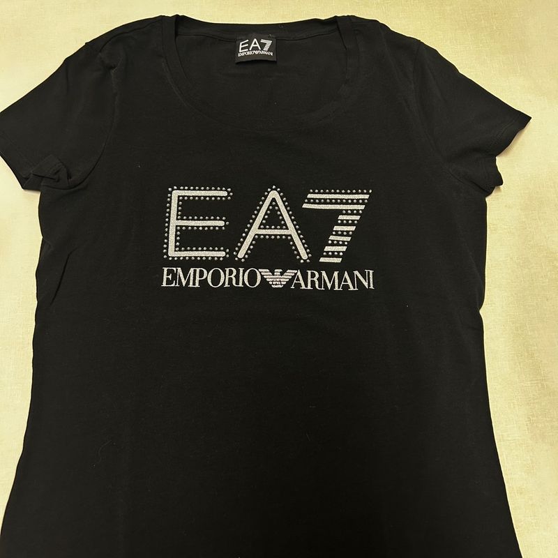 Camiseta Emp rio Armani Ea7 Camiseta Feminina Emp rio Armani