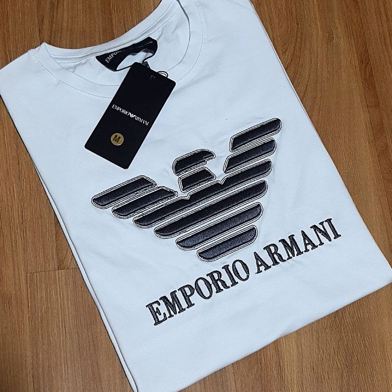 Camiseta Emporio Armani With Logo Masculina