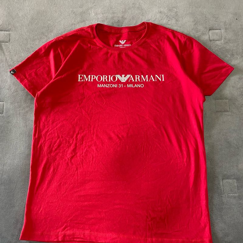 Emporio armani clearance red