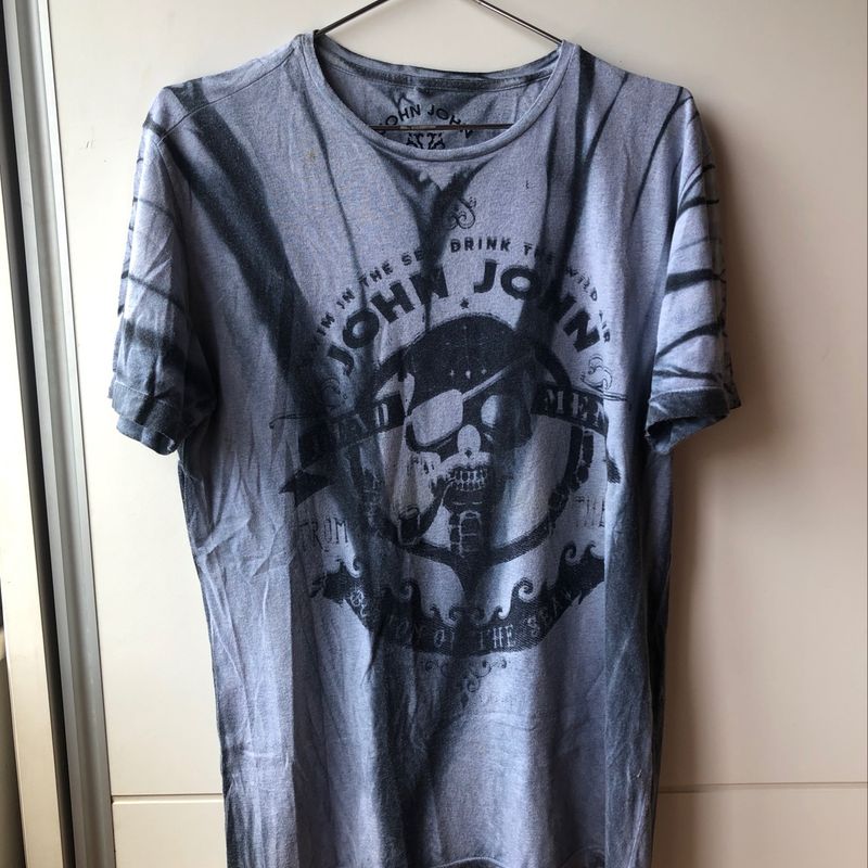 Camiseta Tie Dye John John Caveira 