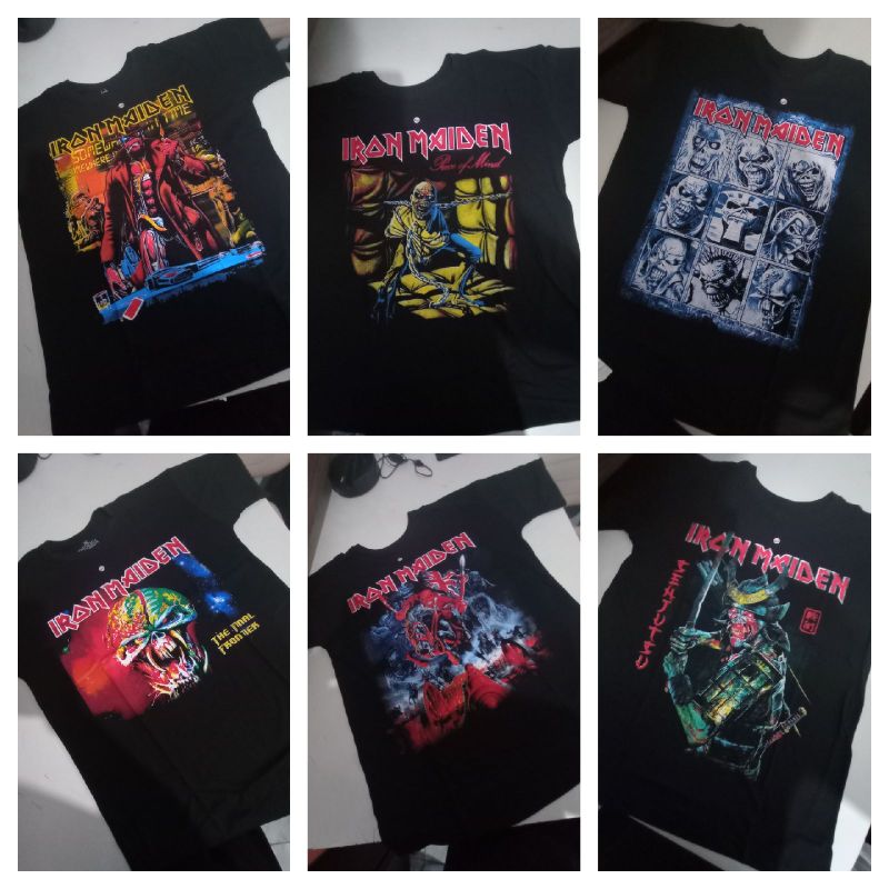 Camisetas estampadas discount bandas de rock