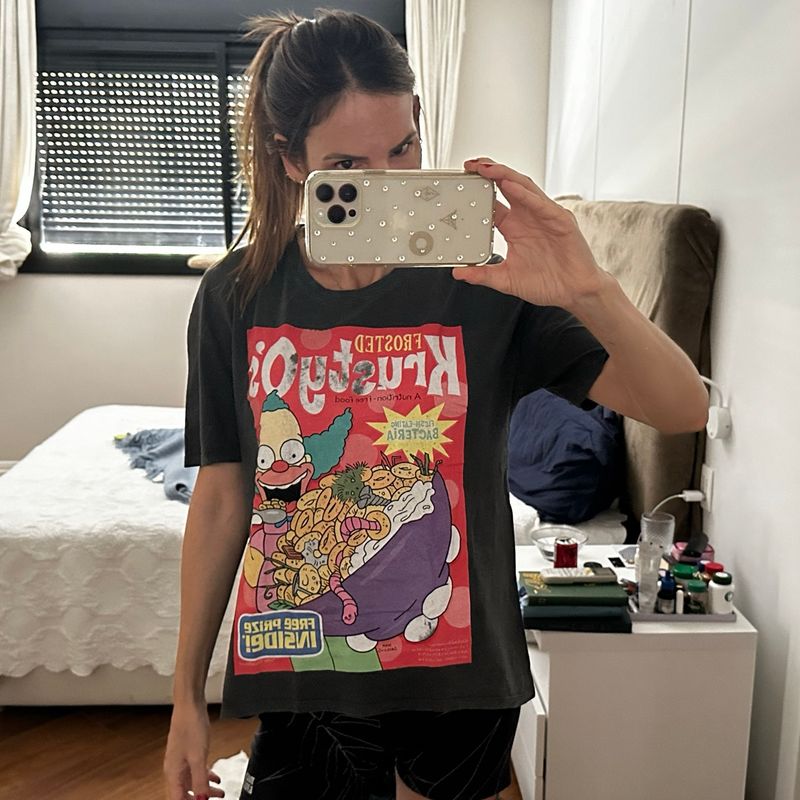Camiseta Estonada Zara Simpsons Zara Usado 97004595 enjoei