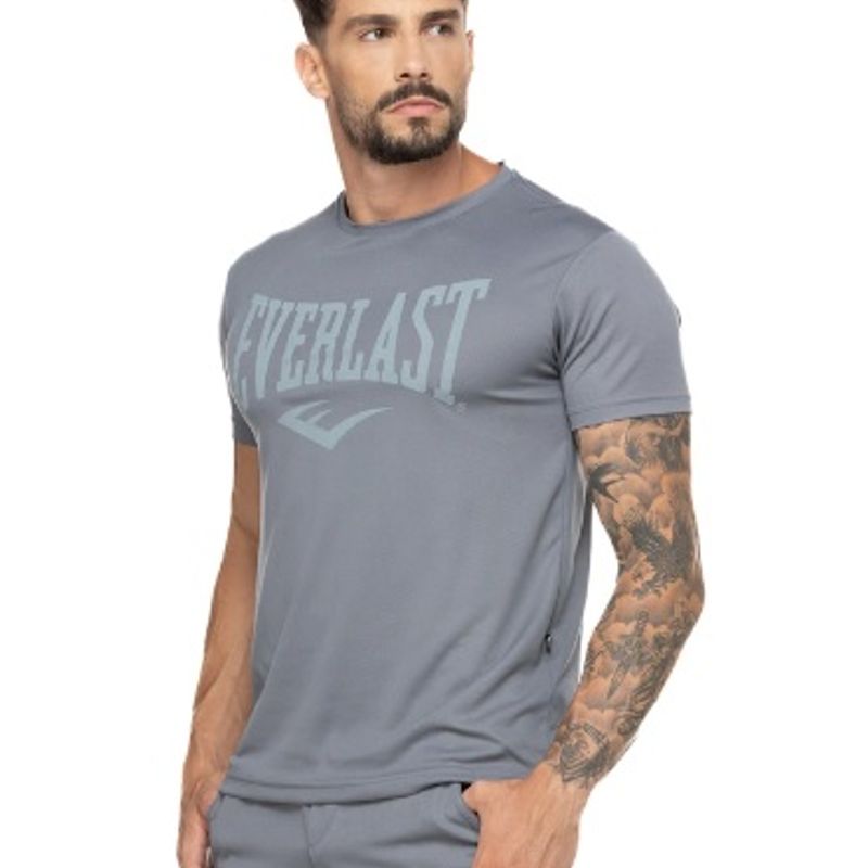 Camiseta Everlast Workout Cinza