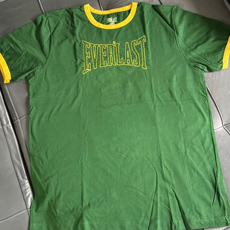 Camiseta Everlast Masc Verde Verde