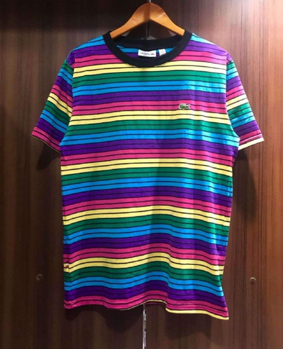 lacoste arco iris feminina