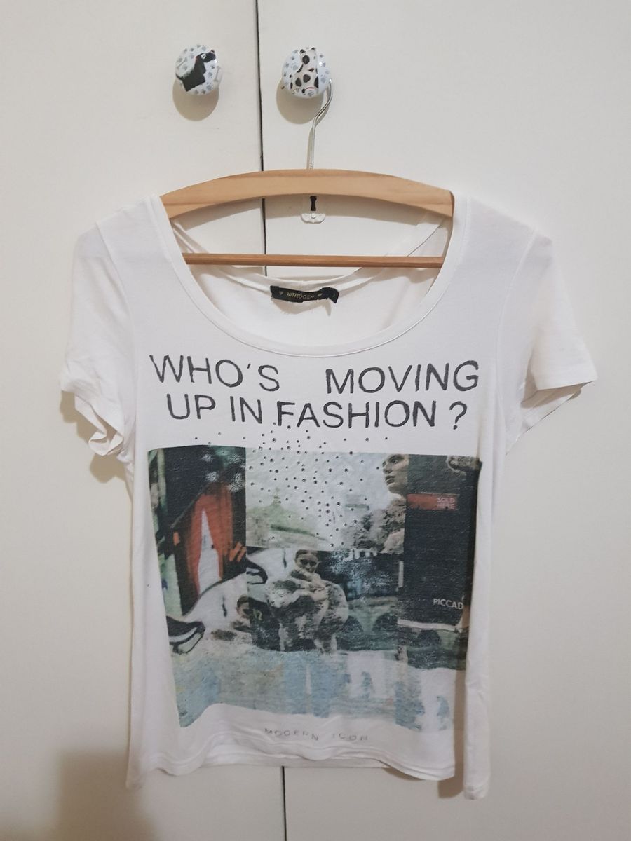 camiseta fashion feminina