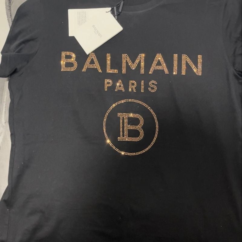 Camiseta Feminina Balmain Camisa Feminina Balmain Nunca Usado 103562924  enjoei