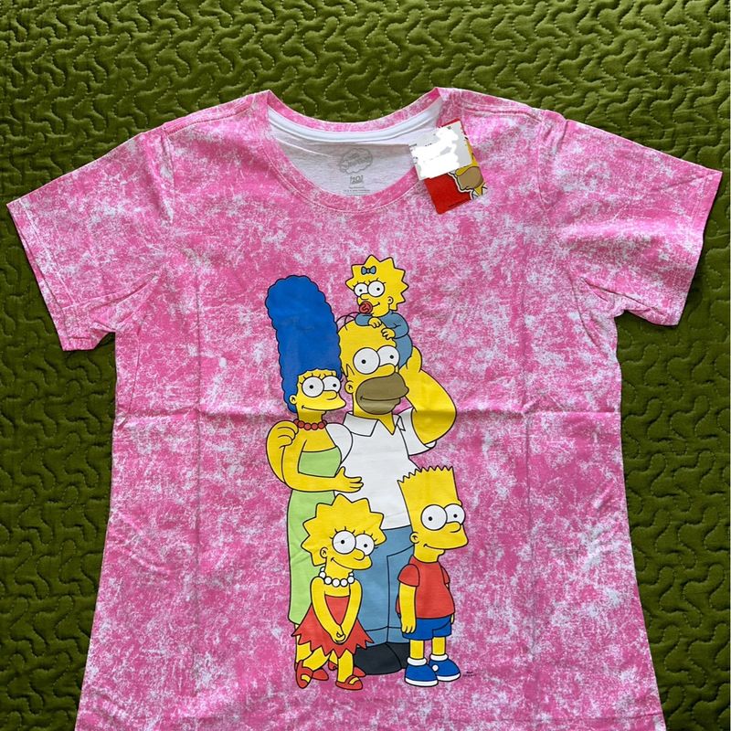 Camisa 2024 simpsons feminina