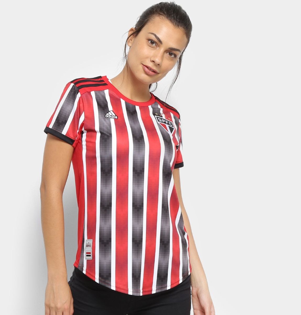 camisa feminina sao paulo adidas