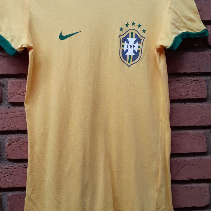 Camisa Seleção Brasileira Copa 2018 Camiseta Feminina Azul Brasil | Camisa  Feminina Nike Nunca Usado 31971701 | enjoei