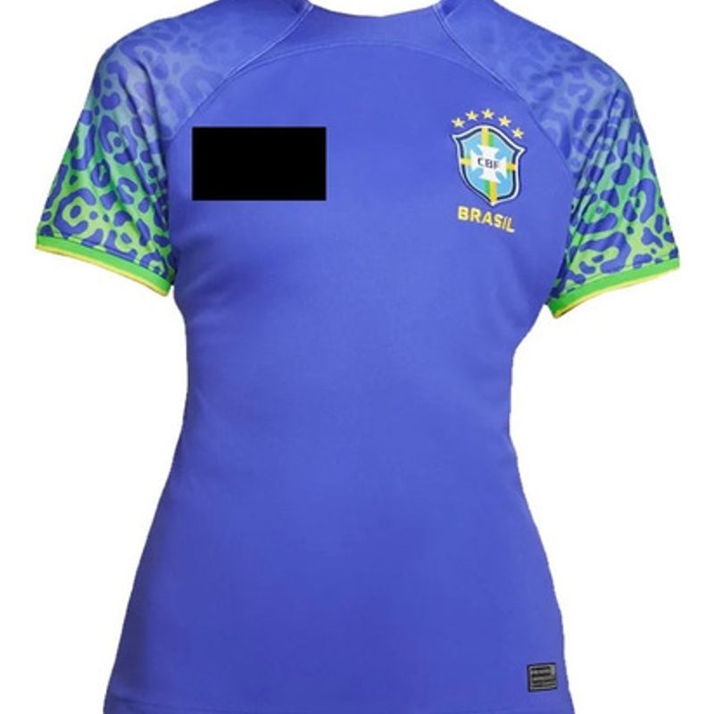Camisa Brasil Preta Feminina | Camiseta Feminina Brasil Nunca Usado  44732064 | enjoei