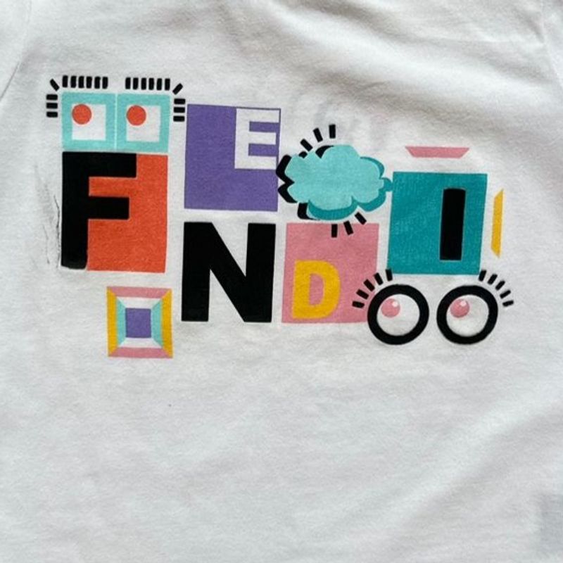 Camiseta Fendi Infantil, Roupa Infantil para Bebê Fendi Kids Usado  94699353