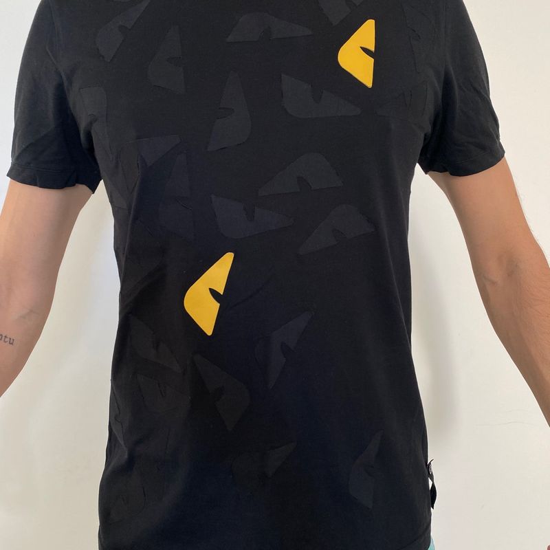 Camiseta Fendi, Camiseta Masculina Fendi Nunca Usado 77270419