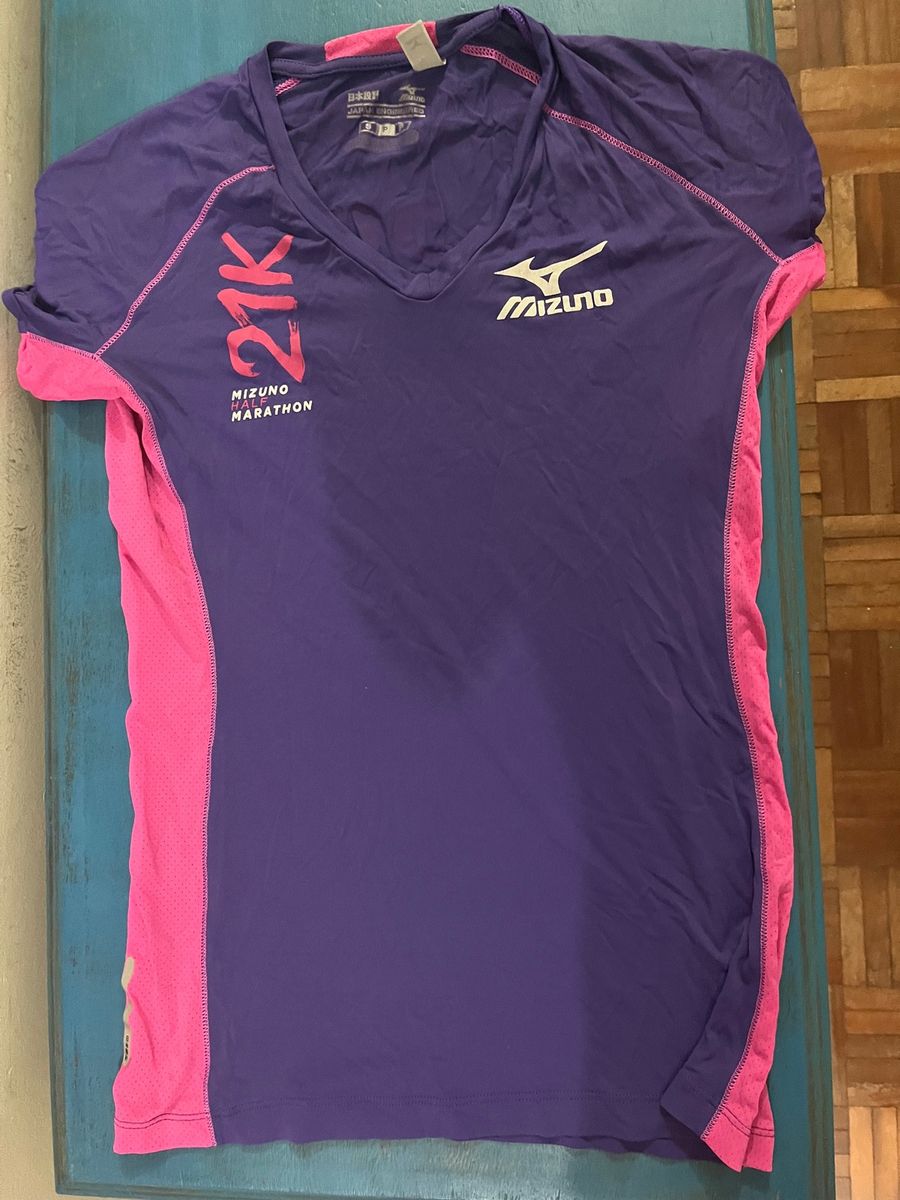 Camiseta Finisher Corrida 21k Mizuno Blusa Feminina Mizuno Usado 91038837 enjoei