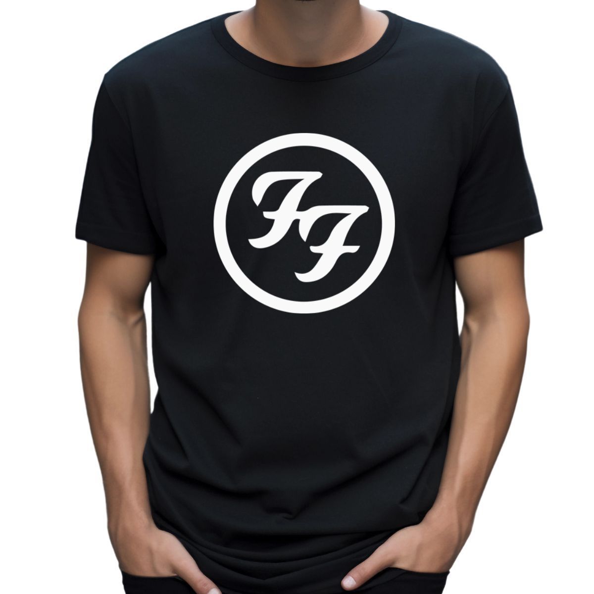 Foo Fighters 100% Organic Dave Grohl Rock Official Men's