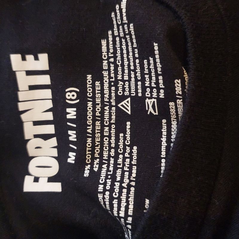 Camiseta Fortnite Infantil Tam 8 Cea Usado 108523680 enjoei