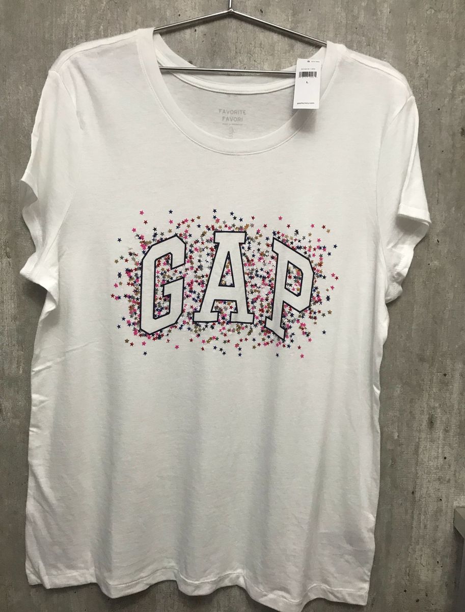 camiseta gap feminina