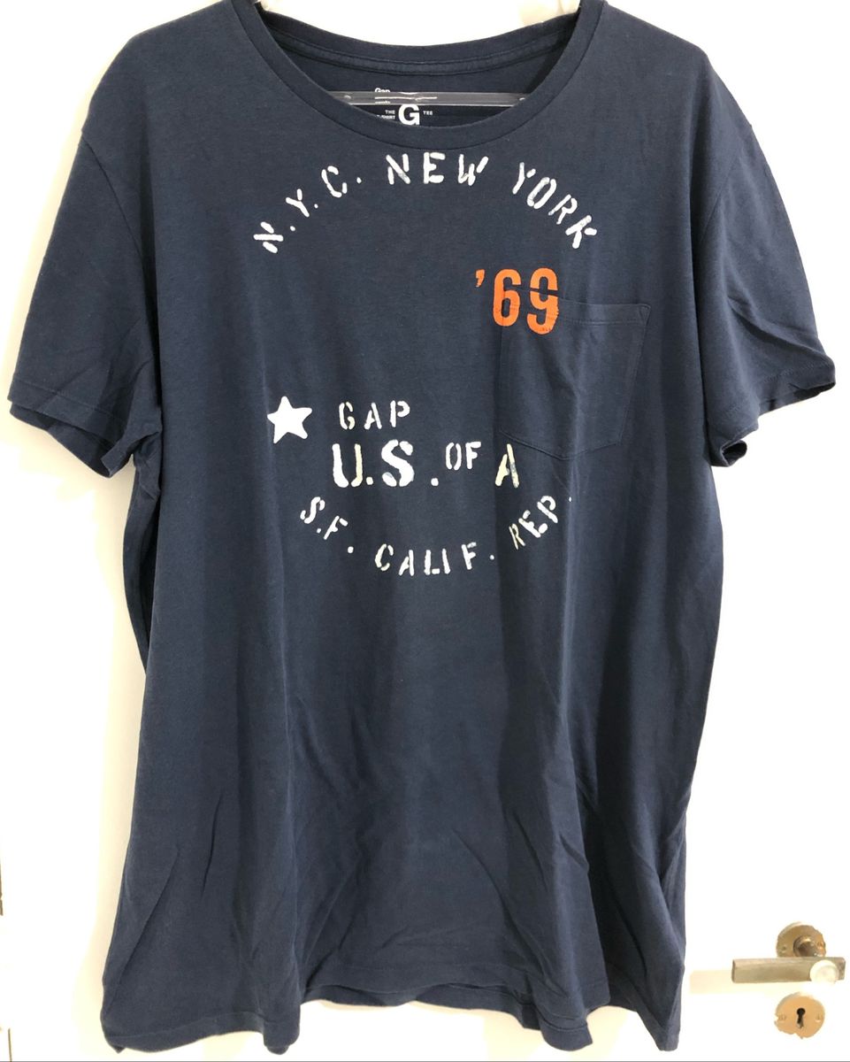 camiseta gap masculina preço