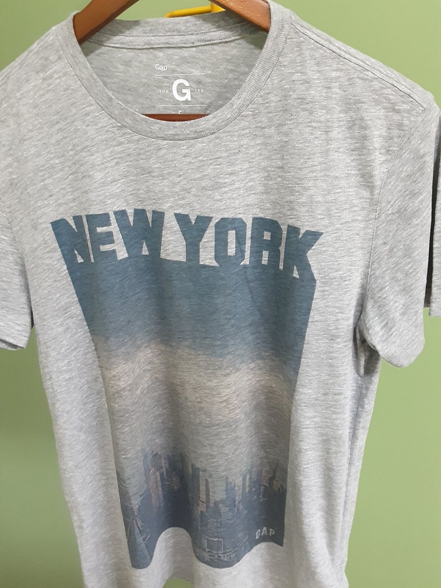 Camiseta Gap New York, Camiseta Masculina Gap Usado 78066208