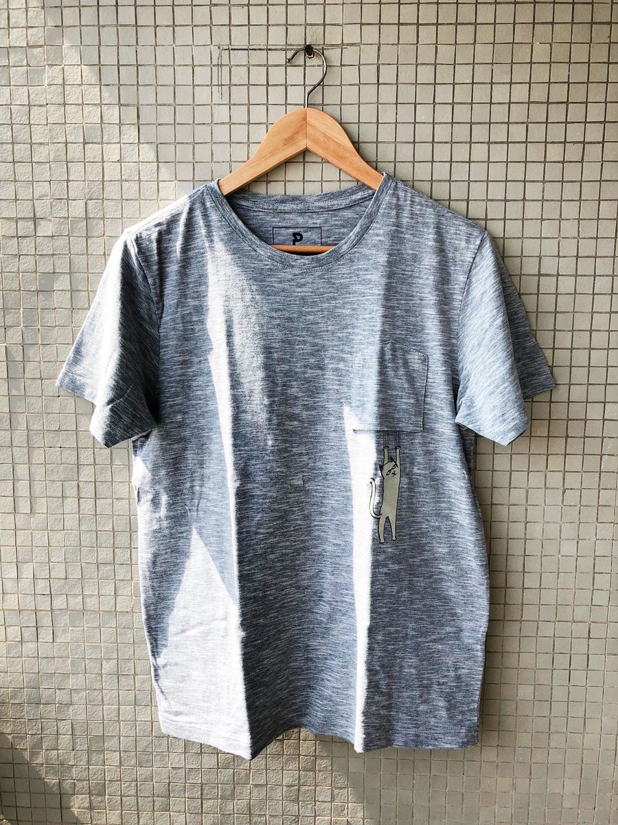 camiseta gatinho - camisetas renner