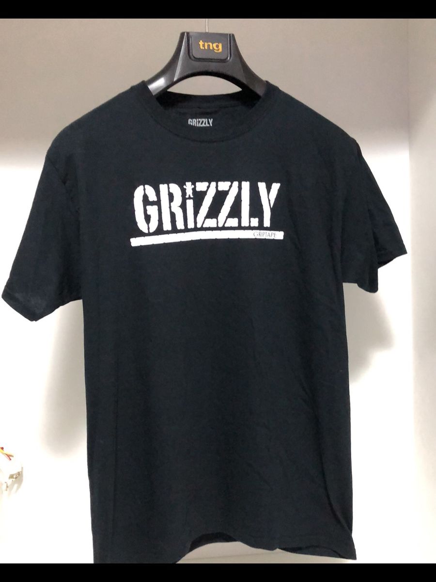 camisa grizzly preta