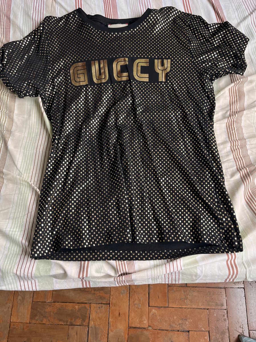 Camiseta cheap gucci leopardo