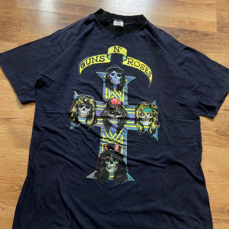 Camiseta Guns N Roses Rastafari Tag Vintage Cgc 90s | Guns N Roses