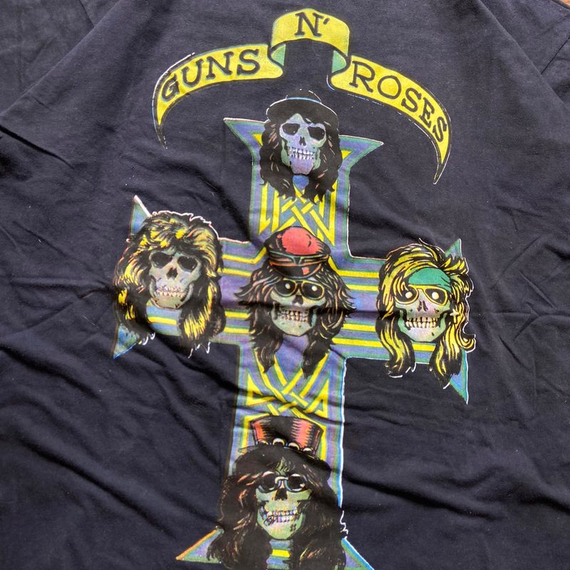 Camiseta Guns N Roses Rastafari Tag Vintage Cgc 90s | Guns N Roses