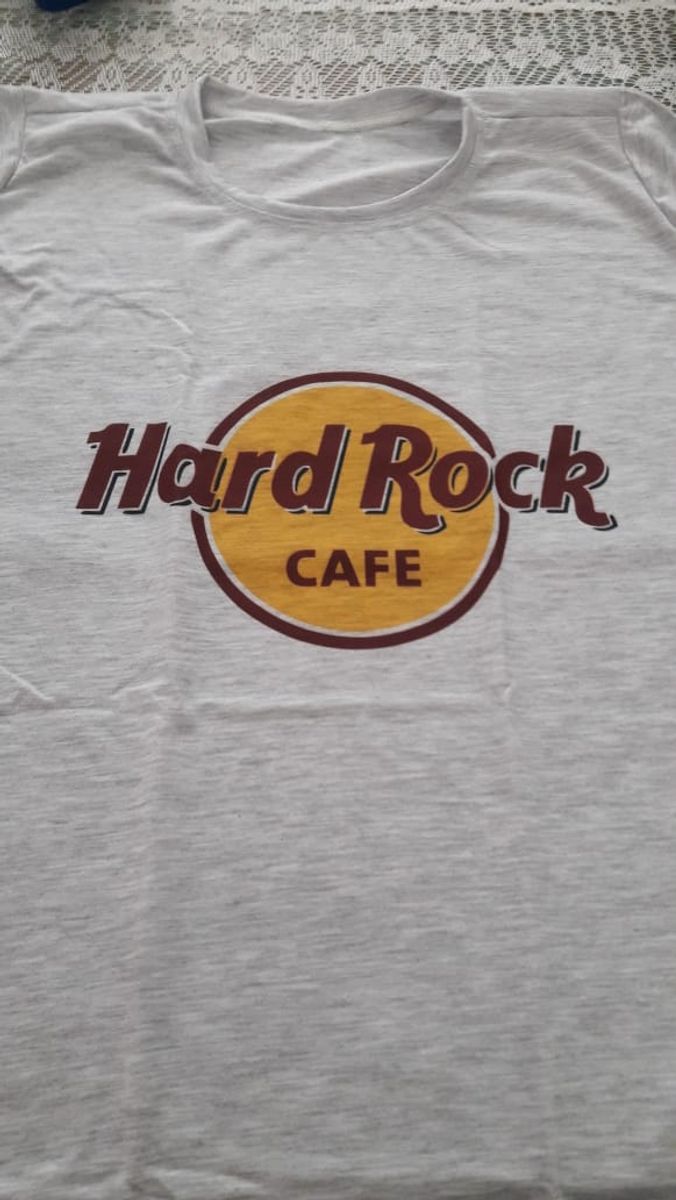 Camiseta Hard Rock Café Camiseta Feminina Mercato Novo