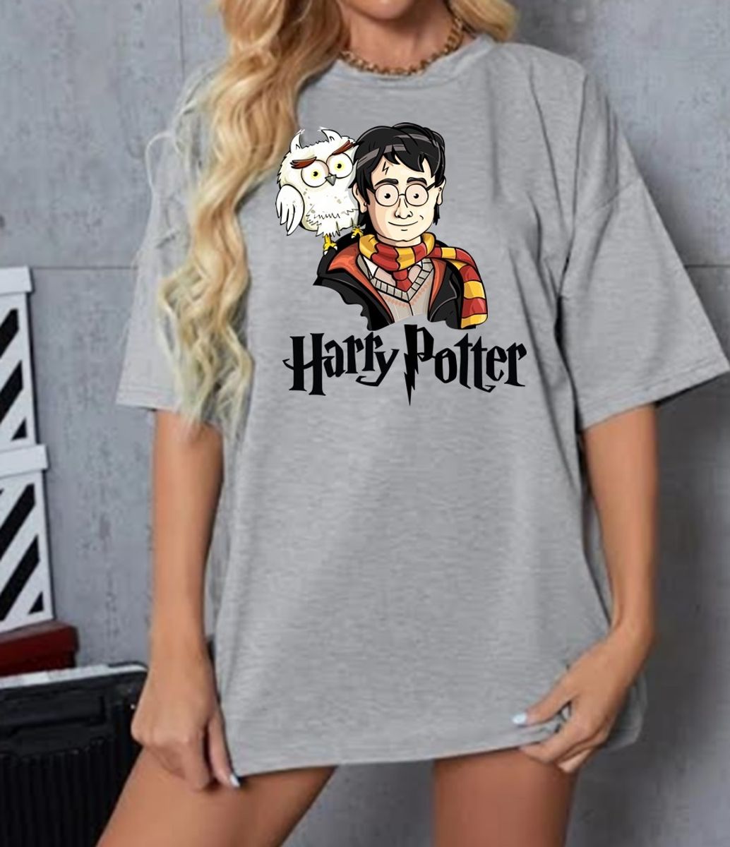 Camisa harry potter feitiços em Promoção na Americanas