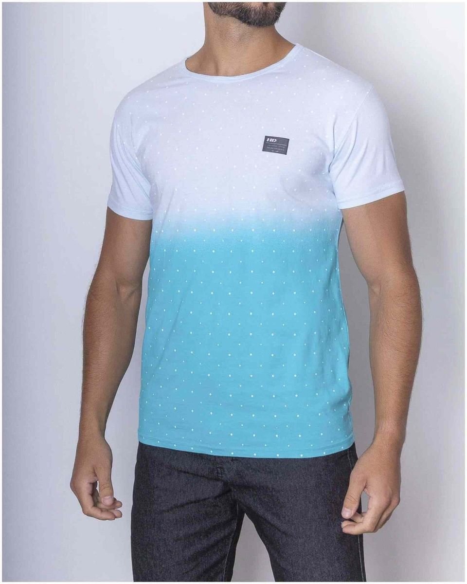 Camiseta Oakley Logo Gradient Masculina - Mescla