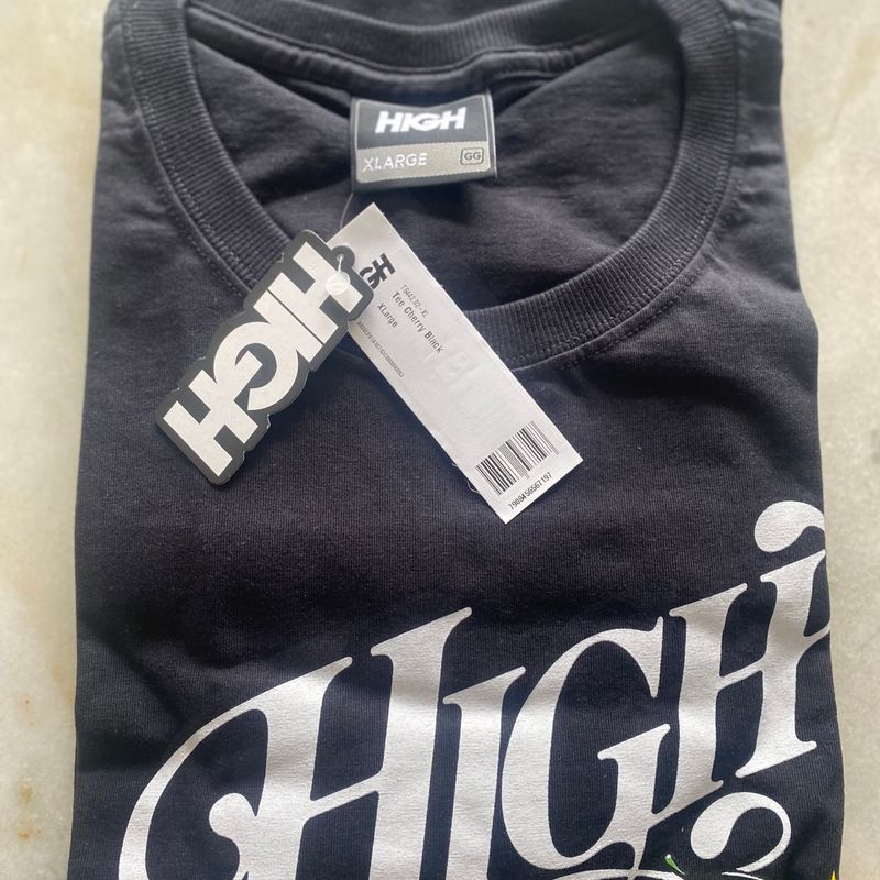 Camiseta High Tee Cherry Black, Camiseta Masculina High Company Nunca  Usado 92228616