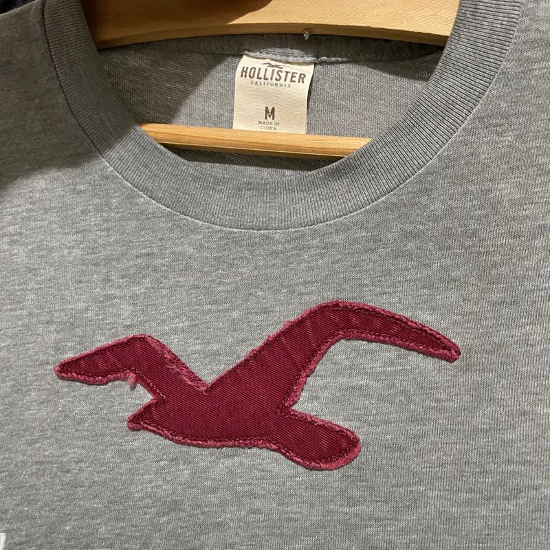 Camiseta Hollister Americana Hollister Usado 84646110 enjoei