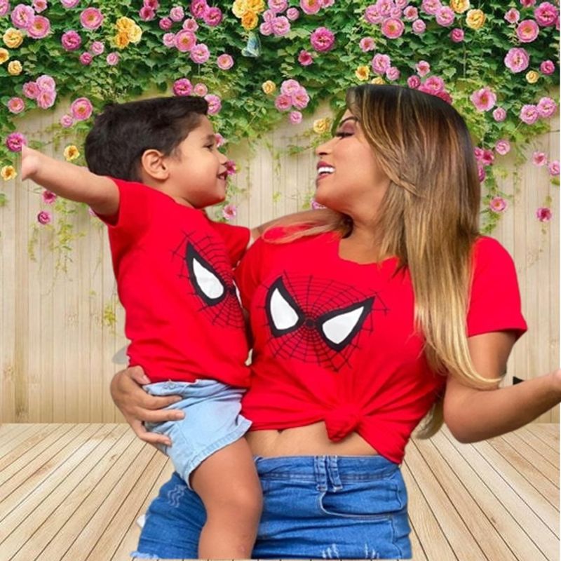 Blusa mae best sale e filho