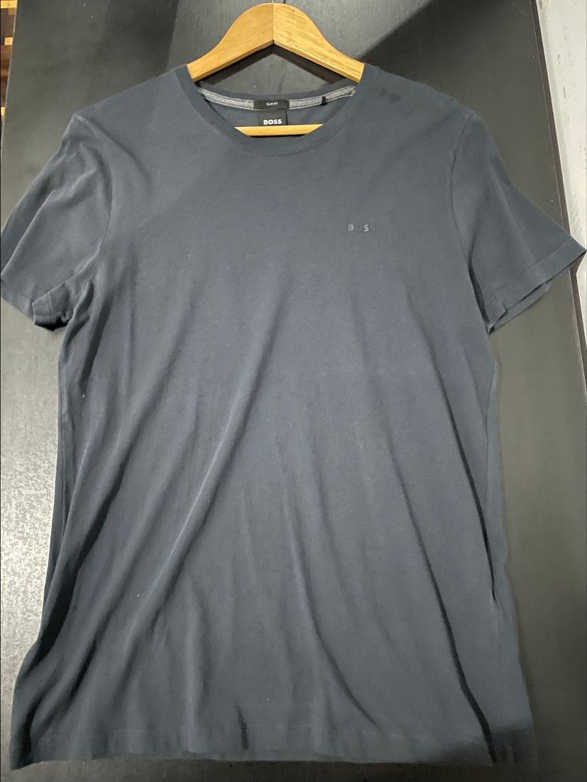 Camiseta Hugo Boss Slim Fit | Camiseta Masculina Hugo Boss Usado ...