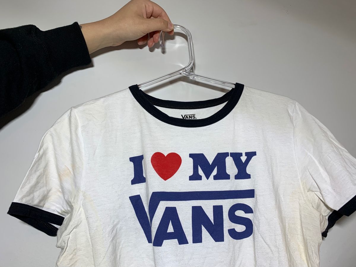 I heart my vans hot sale shirt