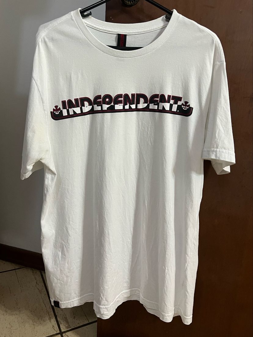 camiseta independent branca - camisetas independent