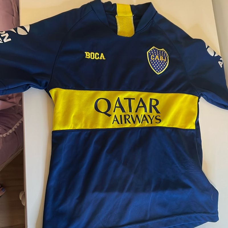 Boca Juniors Nike シャツ Qatar Airways CABJ Camisa Boca Juniors Original 18/19 Torcedor Cabj | Camiseta