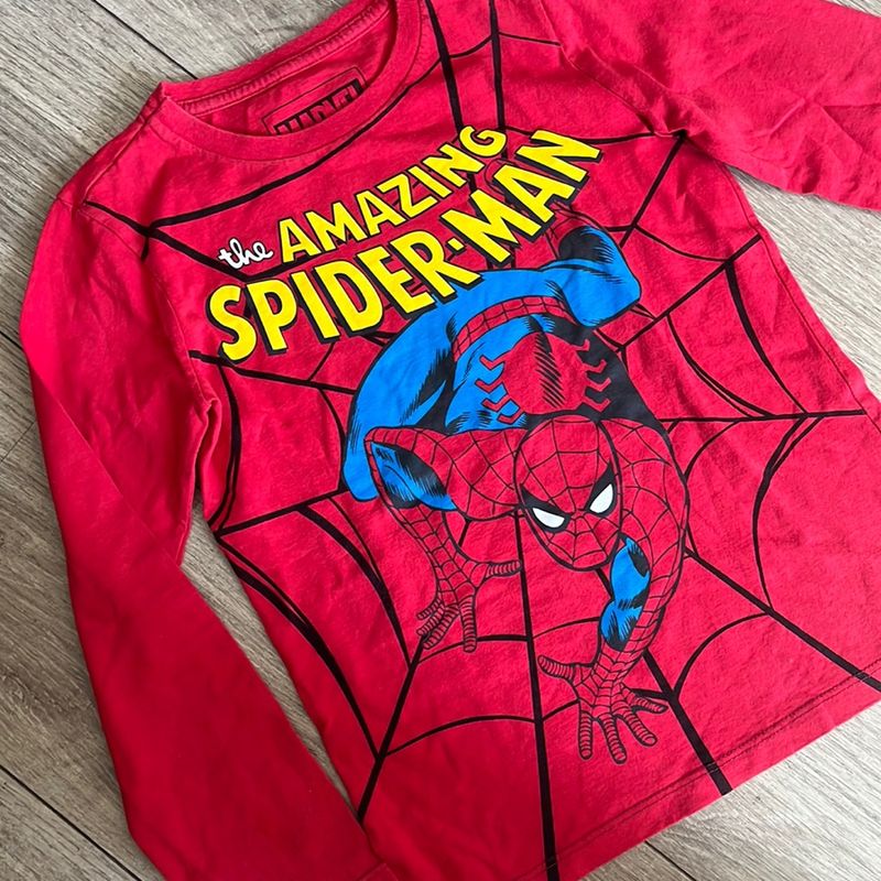 Camiseta Tip Top Homem De Ferro Vermelha - Compre Agora