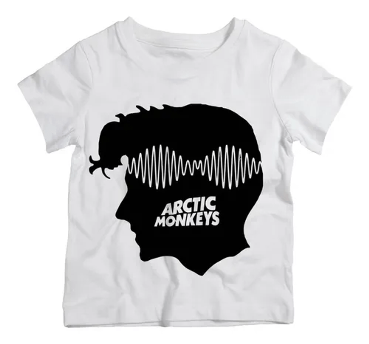 Camiseta Infantil Menina Arctic Monkeys Diversos Modelos- 2 / 4 / 6 / 8 ...