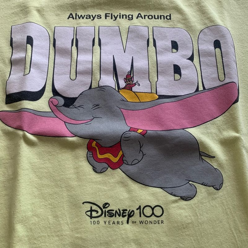 Camiseta Infantil Zara Dumbo Disney 100 Anos Zara Usado 97340822 enjoei