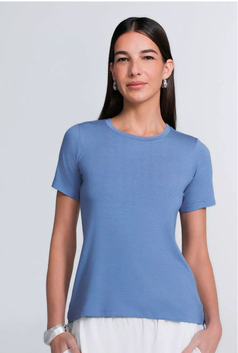 Camiseta Insider Tech Daily Feminina Blue Dive | Tam P | Nova com ...
