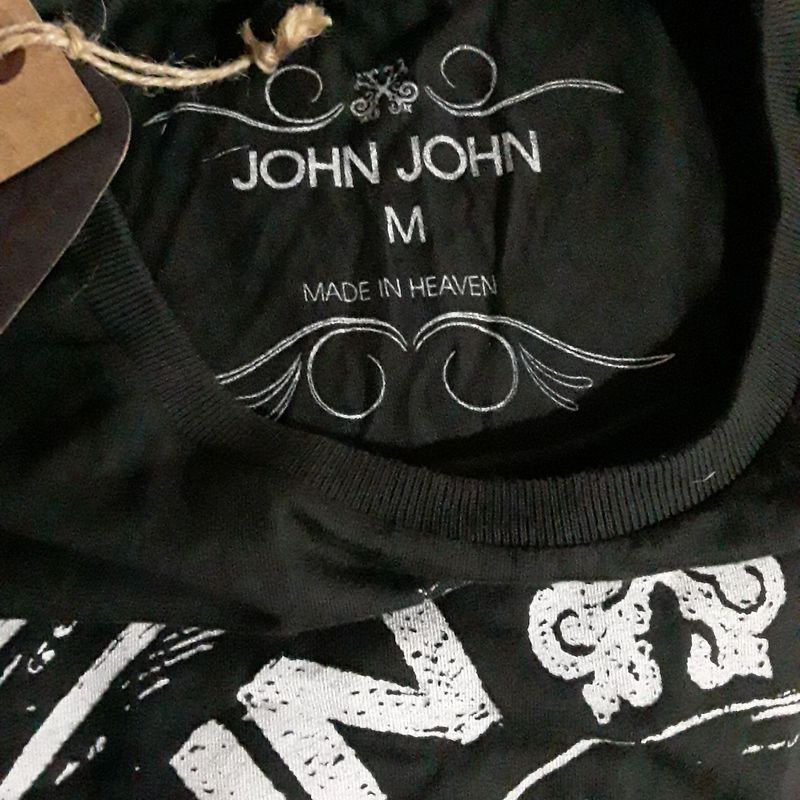 Camiseta John John Made In Heaven Azul Caveira | Camiseta Masculina John  John Nunca Usado 91477888 | enjoei