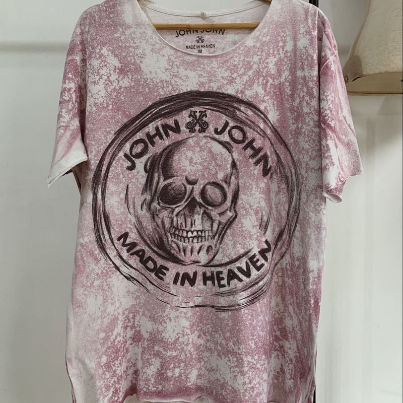 Tshirt John John Caveira | Camiseta Masculina John John Usado 27263184 |  enjoei