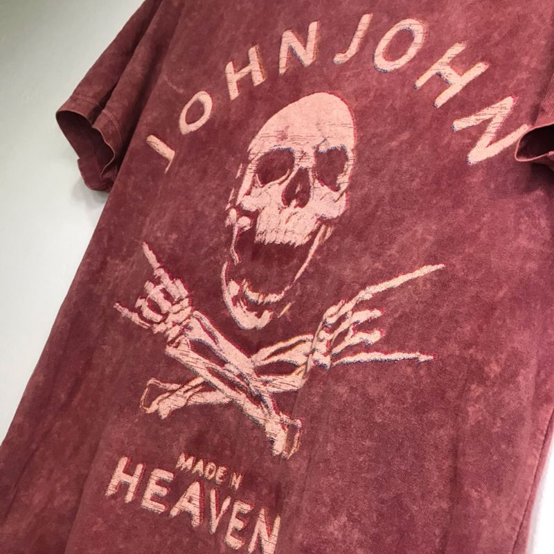 Camiseta John John Caveira Preta