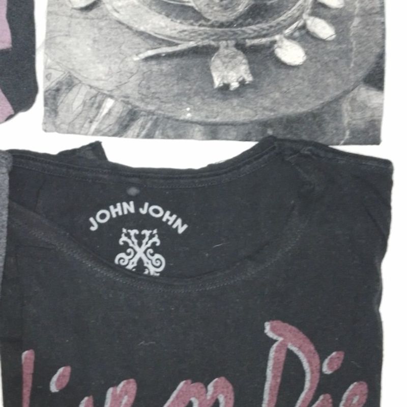 Camiseta John John High Tide Infantil - Preto